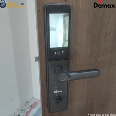 Demax EL-C66 hỗ trợ mở khóa bằng vân tay, mã số, thẻ từ và chìa cơ tiện lợi