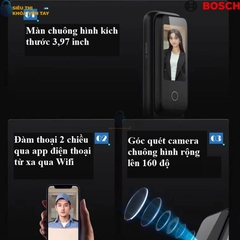 Khóa vân tay cửa gỗ Bosch.EL600VF