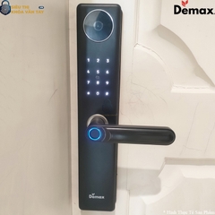 Demax EL-C66 hỗ trợ mở khóa bằng vân tay, mã số, thẻ từ và chìa cơ tiện lợi