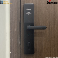 Demax EL-C619 BN hỗ trợ nhiều phương thức mở khóa như vân tay, mã số, thẻ từ và chìa cơ