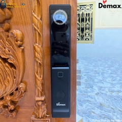 Demax EL966 VF CNC tích hợp mở khóa bằng vân tay, mã số, thẻ từ và chìa cơ tiện lợi