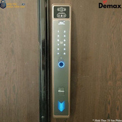 Sản phẩm tích hợp các phương thức mở khóa đa dạng: vân tay, mật khẩu, thẻ từ và chìa cơ dự phòng