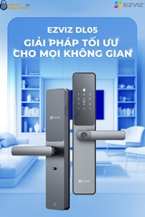 Khóa thông minh EZVIZ CS-DL05 được thiết kế hiện đại, mang đến khả năng bảo mật cao cho gia đình