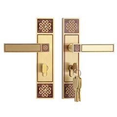 Khóa Cơ Cửa Chính Demax CLK319  BRASS