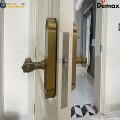 Công nghệ nhận diện vân tay hiện đại giúp khoá Demax EL280 mở cửa nhanh, chính xác và an toàn