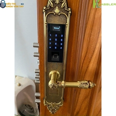 Kassler KL-959C tích hợp 5 chức năng mở khóa: vân tay, mã số, thẻ từ, chìa cơ và qua app điện thoại.