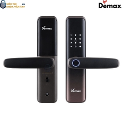 Khóa vân tay cửa gỗ Demax EL268 là lựa chọn lý tưởng cho cửa thông phòng và cửa chính gỗ