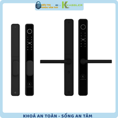 Khóa vân tay Kassler cửa nhôm KL-599IB thiết kế nhỏ gọn, hiện đại, phù hợp cho cửa nhôm đố nhỏ