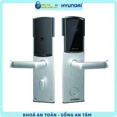 Khóa thông minh Hyundai HY-HL01 Silver – Giải pháp an ninh cao cấp cho khách sạn
