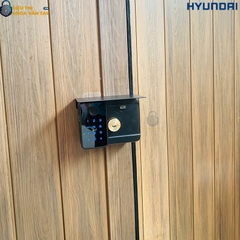 Khóa cửa cổng thông minh Hyundai HY-SLN002 màu đen bền đẹp