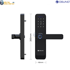 Khóa vân tay cửa gỗ Osuno OSN-3325