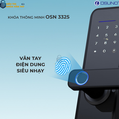 Khóa vân tay cửa gỗ Osuno OSN-3325