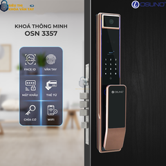 Khóa vân tay cửa gỗ Osuno OSN-3357