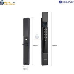 Khóa vân tay cửa nhôm Osuno OSN-3328