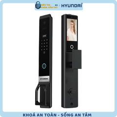 Khóa vân tay Hyundai HY-SLA913F Black dành cho cửa gỗ