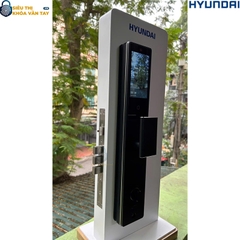 Khóa cửa Hyundai HY-SLA913F Black cao cấp, màu đen sang trọng