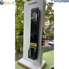 Mẫu khóa Hyundai HY-SLA913F màu đen phù hợp nội thất gỗ