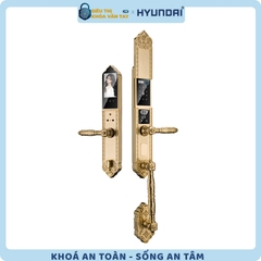 Khóa vân tay Hyundai HY-SLC8818 Gold cho cửa đại sảnh