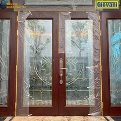 Khóa thông minh cổ điển Giovani GSL-A165 màu đồng, bảo mật cao, thiết kế sang trọng
