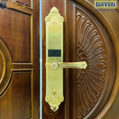 Khóa thông minh cổ điển Giovani GSL-A165 màu vàng, bảo vệ an toàn, thiết kế đẹp mắt