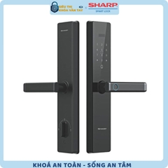 Khóa thông minh cửa gỗ Sharp T2-B - giải pháp an toàn vượt trội cho mọi gia đình