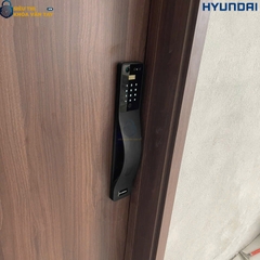 Khóa vân tay Hyundai cửa gỗ HY-SLA807F Black