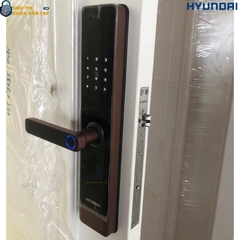 Hyundai HY-SL007 Amber Gold – khóa vân tay cao cấp cho cửa gỗ