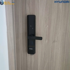Khóa vân tay Hyundai HY-SL007 Black – an toàn tuyệt đối cho cửa gỗ hiện đại