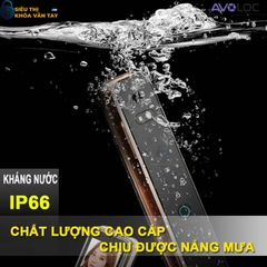 Mẫu khóa vân tay AL 86FRV có độ bền cao, chống phá khóa hiệu quả.