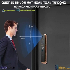 Khóa vân tay Avolock AL 86FRV – lựa chọn thông minh cho mọi công trình nhà ở.