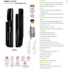 Khóa Avolock 88TRV hỗ trợ vân tay, mã số, thẻ từ và chìa cơ dự phòng