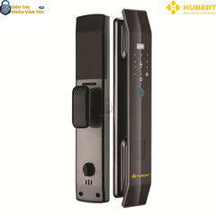 Khóa vân tay cửa gỗ Hubert CG25 BLACK tích hợp công nghệ mở khóa thông minh, an toàn tuyệt đối.