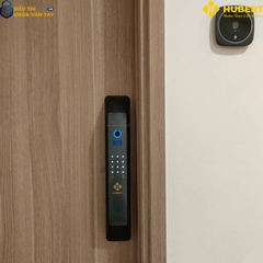 khóa vân tay cửa gỗ Hubert CG26 Dark Gray bảo mật cao