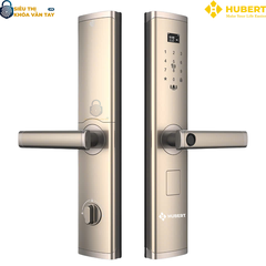 Khóa vân tay cửa gỗ Hubert CG61 bảo mật an toàn cho gia đình bạn