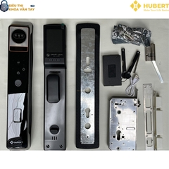 Khóa vân tay cửa gỗ Hubert CG69VF Black an toàn chống trộm