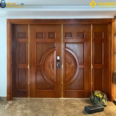 Khóa vân tay cửa gỗ Hubert CG85VF an toàn chống trộm