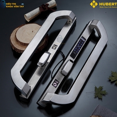 Khóa vân tay cửa nhôm Hubert CNI8 EU SILVER chính hãng cao cấp
