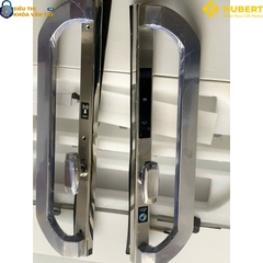 Khóa vân tay cửa nhôm Hubert CNI8 EU SILVER an toàn chống trộm