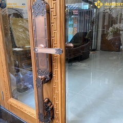 Khóa vân tay đại sảnh Hubert DS77 COPPER thông minh bảo mật