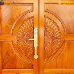 Khóa vân tay đại sảnh Hubert DS77 GOLD thông minh bảo mật