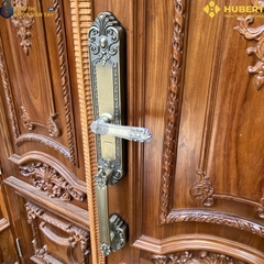 Khóa vân tay đại sảnh Hubert DS77 GREEN thông minh bảo mật