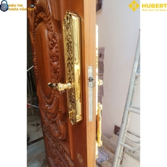 Khóa vân tay đại sảnh Hubert DS79 GOLD an toàn chống trộm