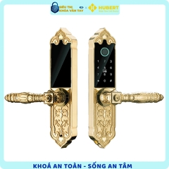 Khóa vân tay đại sảnh Hubert DS79 GOLD MINI chính hãng cao cấp