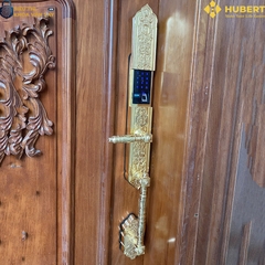 Khóa vân tay Hubert DSI8 EU GOLD 24K, kết hợp giữa công nghệ tiên tiến và vẻ đẹp đẳng cấp