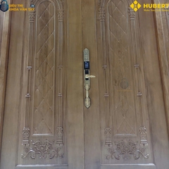 Khóa vân tay Hubert DSI8F EU GOLD 24K, thiết kế tinh tế và bảo mật vượt trội cho đại sảnh