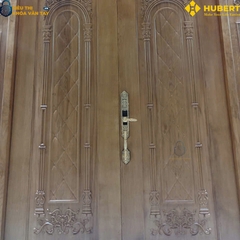 Khóa vân tay Hubert DSI8F EU GOLD 24K, kết hợp giữa công nghệ hiện đại và thẩm mỹ cao