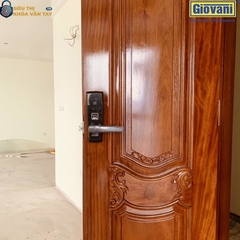 Khóa vân tay Giovani cửa gỗ GSL-116E98C màu đen