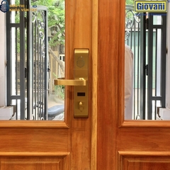 Khóa vân tay Giovani GSL-118C87GG màu vàng, bảo mật cao