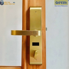 Khóa vân tay Giovani GSL-118C87GG màu vàng, bảo mật cao