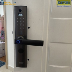 Khóa vân tay Giovani GSL-A2C, an toàn tuyệt đối cho cửa gỗ, dễ dàng lắp đặt